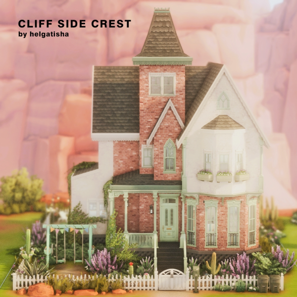 Maxis Match CLIFF SIDE CREST by simsfinds - The Sims 4 Custom Content