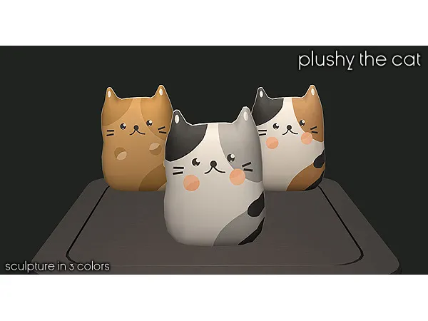 Meet Plushy the cat - The Sims 2 Custom Content