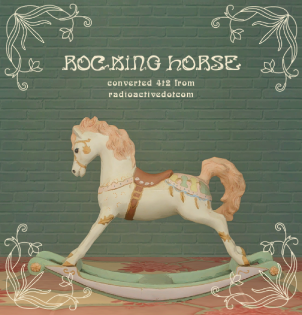 GA_rockinghorse by simsfinds - The Sims 2 Custom Content