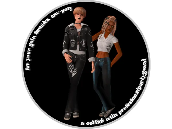 Gothwear Set - The Sims 2 Custom Content