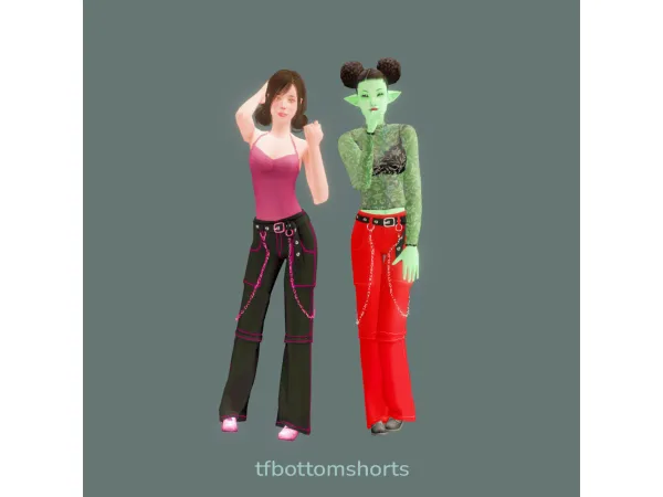tfbottomshorts default replacement - The Sims 2 Custom Content