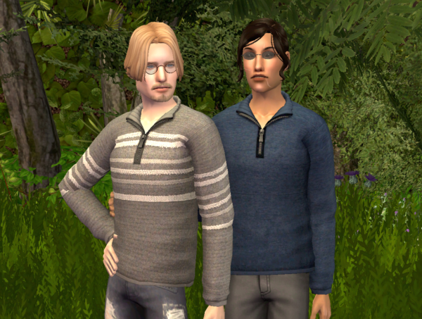 BG Sweater Zipneck by simsfinds - The Sims 2 Custom Content