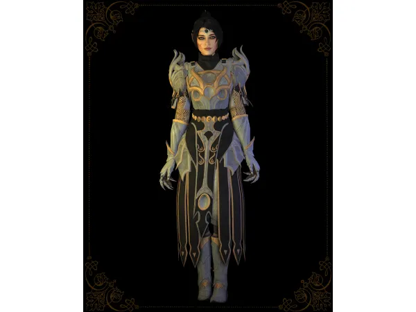 Alpha Dark Justiciar - The Sims 4 Custom Content