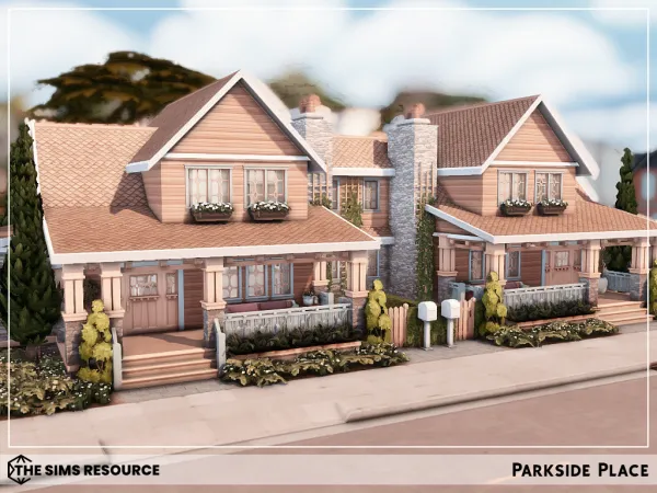 Maxis Match Parkside Place - The Sims 4 Custom Content