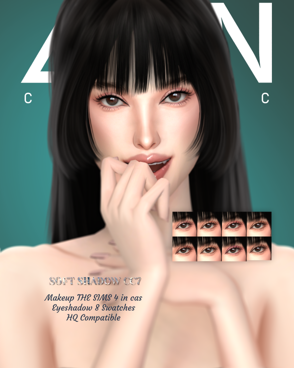 Alpha LEAN SOFT SHADOW CC7 by simsfinds - The Sims 4 Custom Content