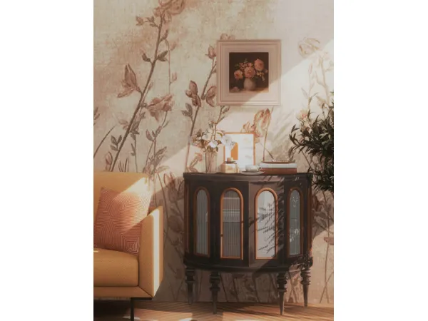 Alpha CeliaCytus Storage Side Cabinet - The Sims 4 Custom Content