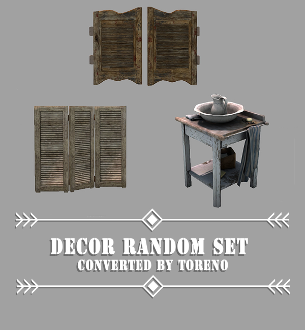 Alpha Random Set by simsfinds - The Sims 4 Custom Content
