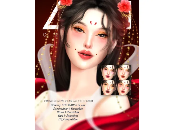 LEAN - CHINESE NEW YEAR MAKEUP 2023 by Leansims