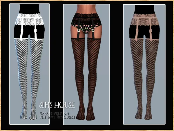 Alpha BELT WITH TIGHTS - The Sims 4 Custom Content