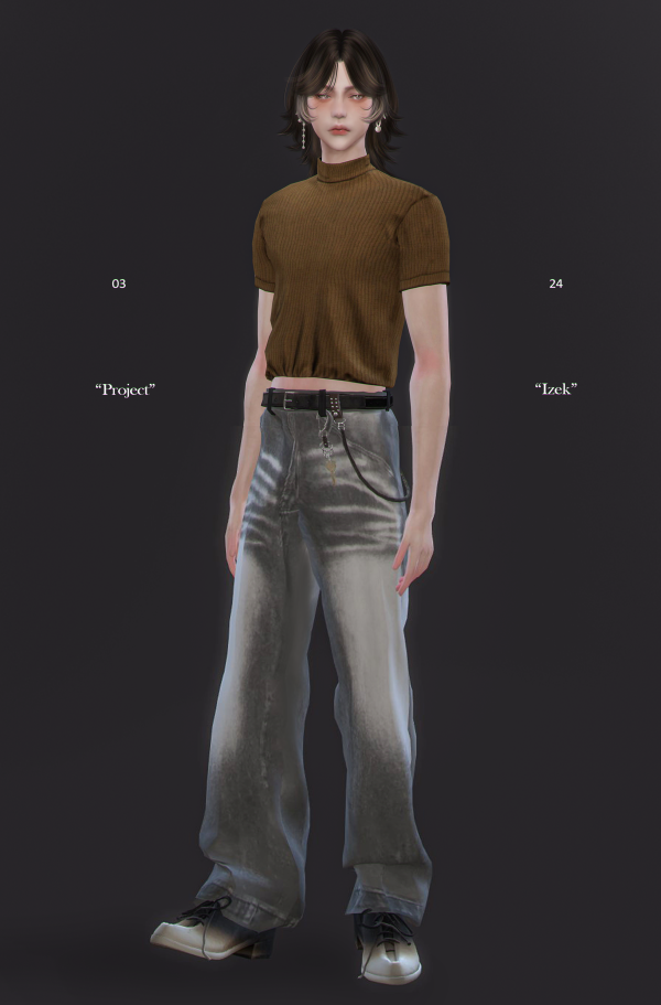 Alpha 2024 Apr01 02 (sims4)Colossus Jeans w keychain by simsfinds - The Sims 4 Custom Content