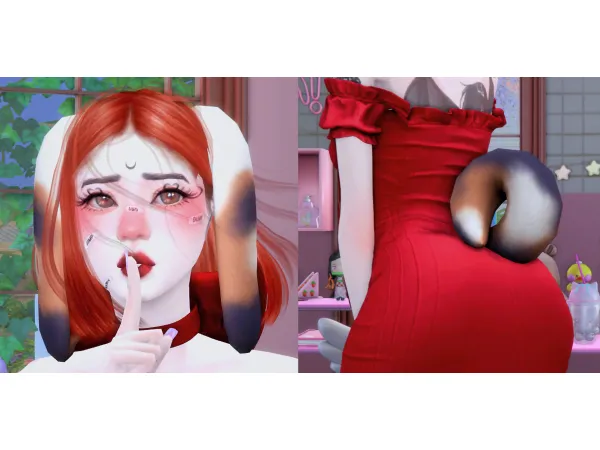Alpha Pubby Set by missme12 - The Sims 4 Custom Content