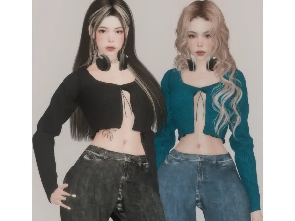 Alpha Spring Collection by PaberuSexyStuffs - The Sims 4 Custom Content
