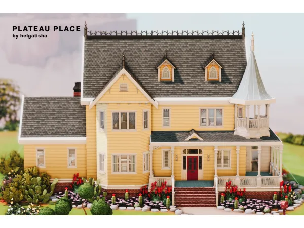Maxis Match PLATEAU PLACE by helgatisha - The Sims 4 Custom Content