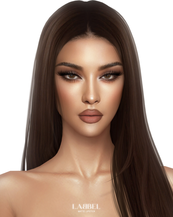 Alpha MATTE LIPSTICK by simsfinds - The Sims 4 Custom Content