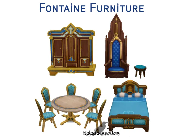 Fontaine furniture by natalia_auditore