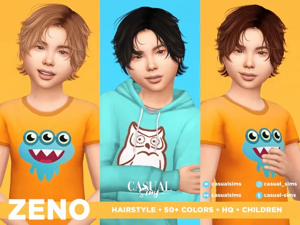 Alpha NEW FREE HAIRSTYLES by casualsims - The Sims 4 Custom Content