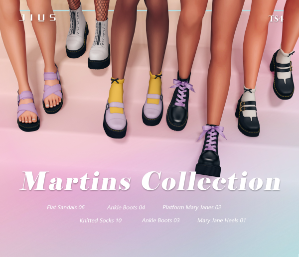 Mix Download Martins Collection by simsfinds - The Sims 4 Custom Content