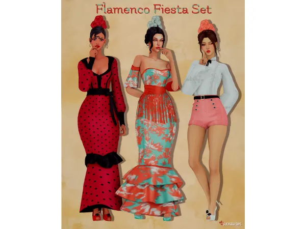 Flamenco Fiesta Set (Public now!) by guemarasims