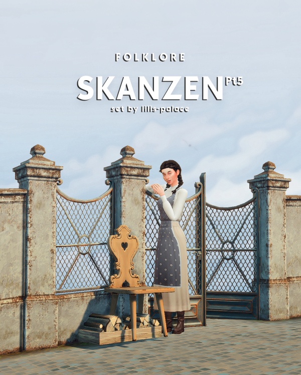 Mix FOLKLORE Skanzen Set Pt5 by simsfinds - The Sims 4 Custom Content