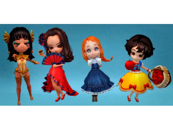 Mix Bring your Fairytales to Life Jennisims by Jennifer - The Sims 4 Custom Content