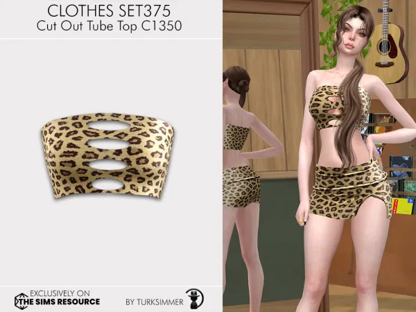 Alpha CLOTHES SET375 by daphsmods - The Sims 4 Custom Content