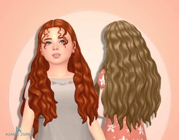 Maxis Match Sue Hairstyle for Girls by simsfinds - The Sims 4 Custom Content
