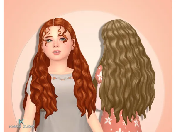 Maxis Match Sue Hairstyle for Girls - The Sims 4 Custom Content