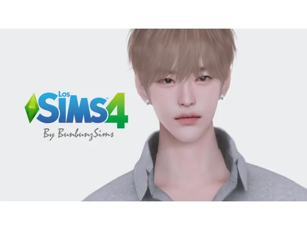 Alpha [Special gift] CHEN by bunbunzsims - The Sims 4 Custom Content