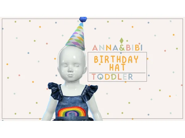 🎈🎂 Birthday HAT [Anna&Bibi] by anna_bibi