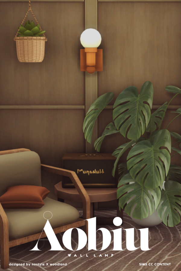 Maxis Match Wall lamp by simsfinds - The Sims 4 Custom Content