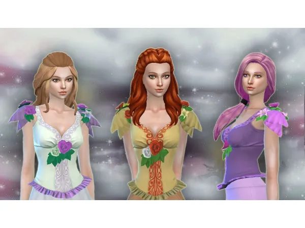 Maxis Match Fairy Rose by kiarazurk - The Sims 4 Custom Content