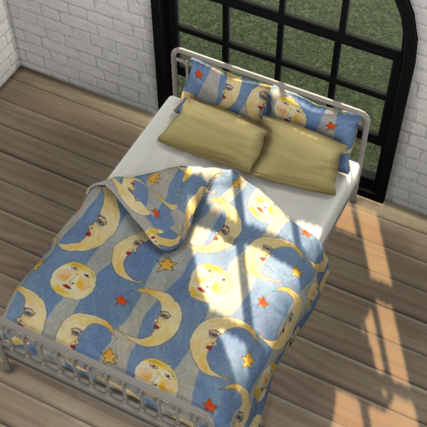 Mix Lived in bedding recolor [gw] by simsfinds - The Sims 4 Custom Content