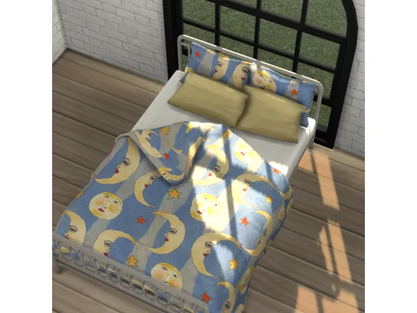 Mix Lived in bedding recolor [gw] by goldenwaves - The Sims 4 Custom Content