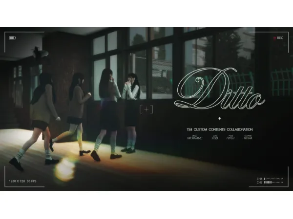 Alpha [NICKNAME] Ditto Collab N x K x H x R Build by simsfinds - The Sims 4 Custom Content