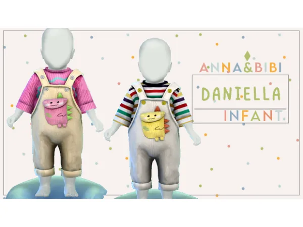 Alpha Daniella_Infant [AnnaBibi] - The Sims 4 Custom Content