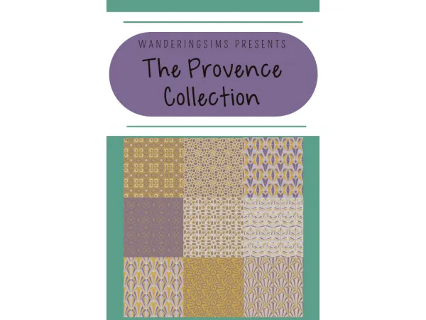 Introducing the Provence Collection - The Sims 3 Custom Content