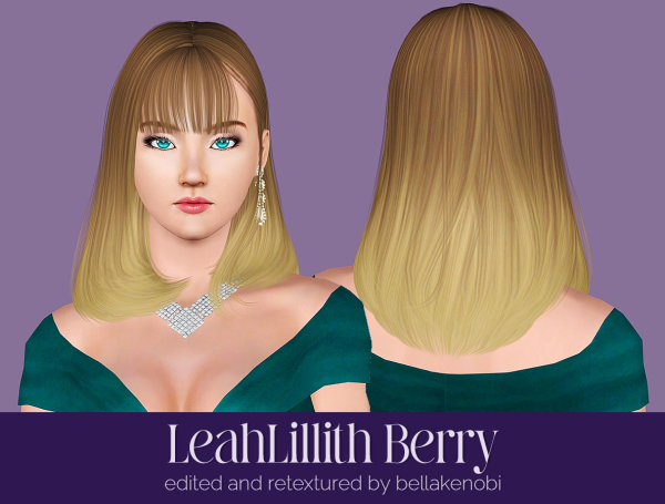 LeahLillith Berry edit and retexture by simsfinds - The Sims 3 Custom Content