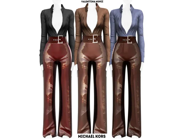 Mix Michael Kors Outfit - The Sims 4 Custom Content
