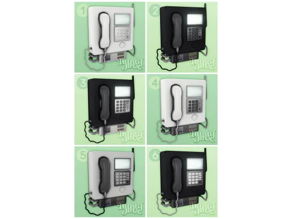 Another Wall Mounted Landline Telephone (+ Fire Sprinkler box) by MintyJinx