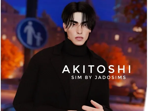 Alpha Akitoshi (Sim Download) - The Sims 4 Custom Content