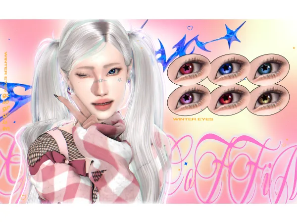 Mix supernova eye set by [GIGGLECOFFIN] - The Sims 4 Custom Content