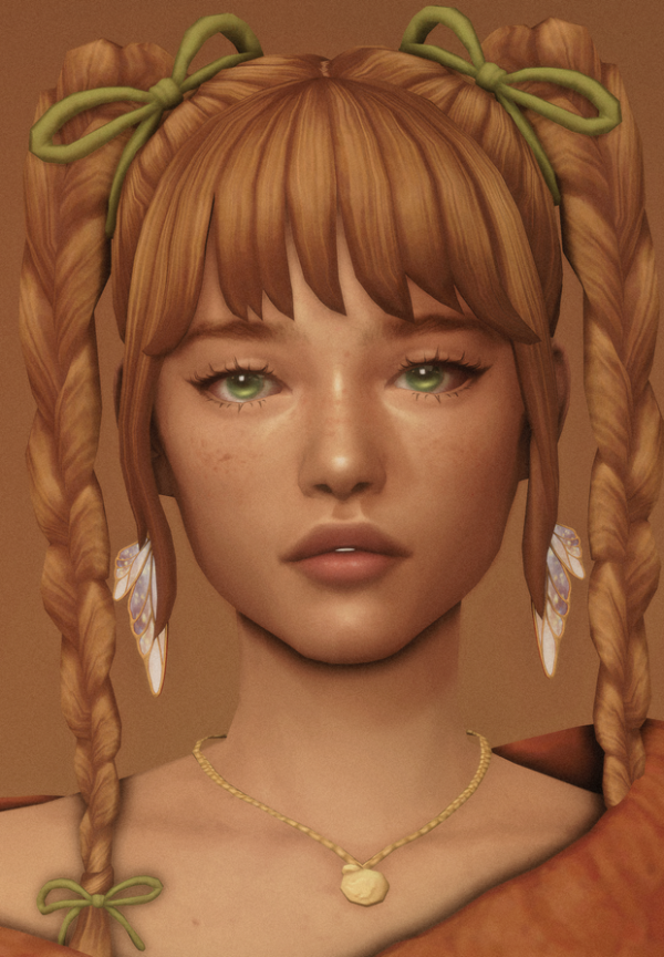 Maxis Match tana braids by simsfinds - The Sims 4 Custom Content