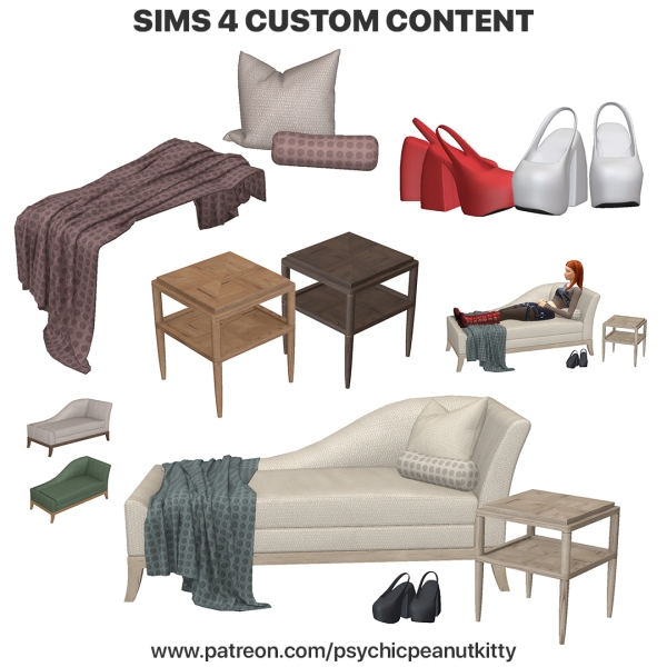 Mix October Coziness by psychicpeanutkitty - The Sims 4 Custom Content