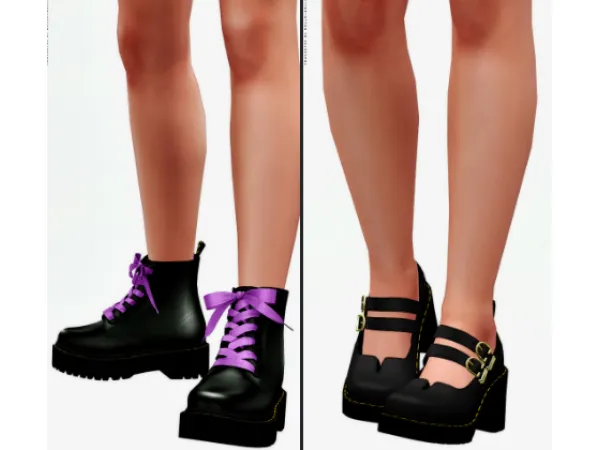 Jius Ankle Boots 03 4t3 - The Sims 3 Custom Content