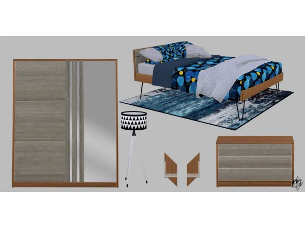 NynaeveDesign Erin Bedroom - The Sims 3 Custom Content