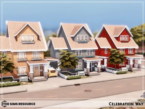Mix Celebration Way - The Sims 4 Custom Content