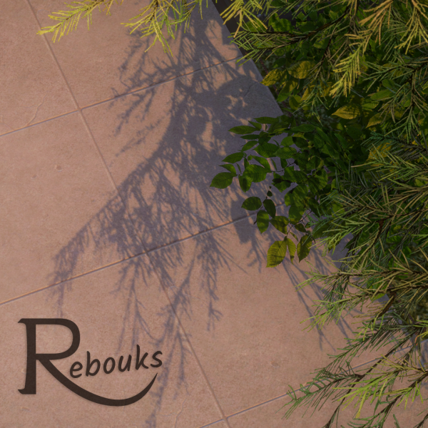 Mix Flooring 1 Sidewalk Slabs by simsfinds - The Sims 4 Custom Content