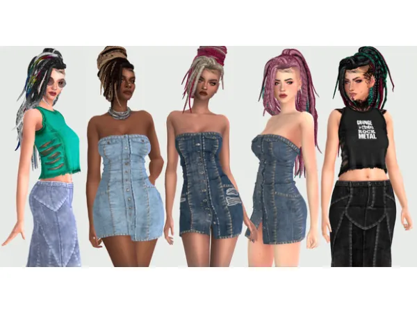 Mix April 2024 2 by simsfinds - The Sims 4 Custom Content