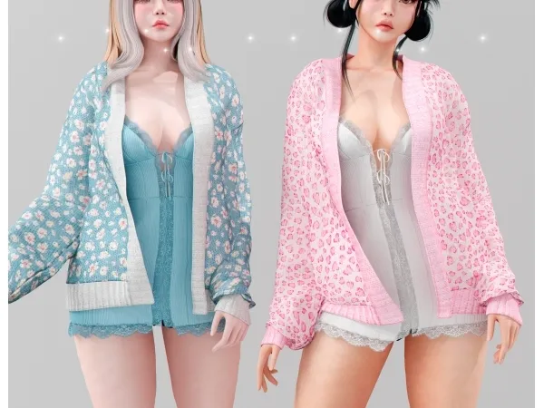 Alpha Burberry dress - The Sims 4 Custom Content