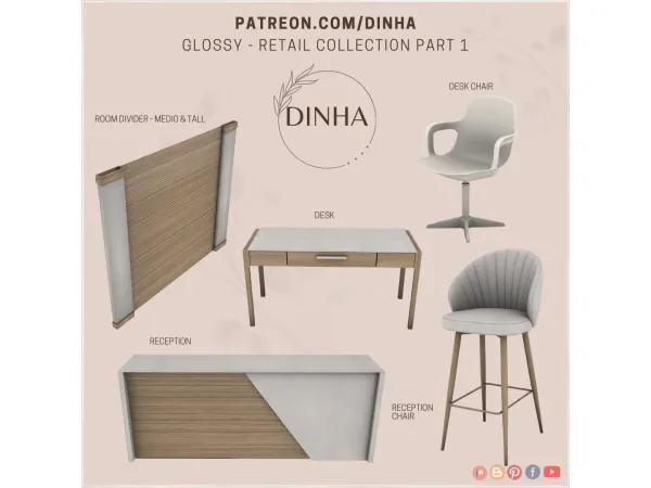 Alpha Glossy Retail Collection Part 1 - The Sims 4 Custom Content